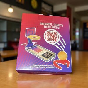 McDonalds Happy Meal Basketball All American Games Shoot Hoops Toy 2 New